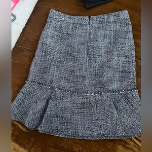Karl Lagerfeld Tweed Knee Length Skirt